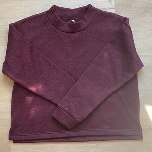 Muji Maroon Sweatshirt